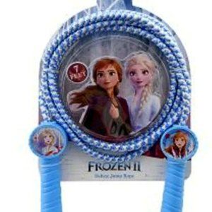 Price drop! NIP DISNEY FROZEN ELSA & ANNA DELUXE BLUE/SILVER 7 FOOT JUMP ROPE